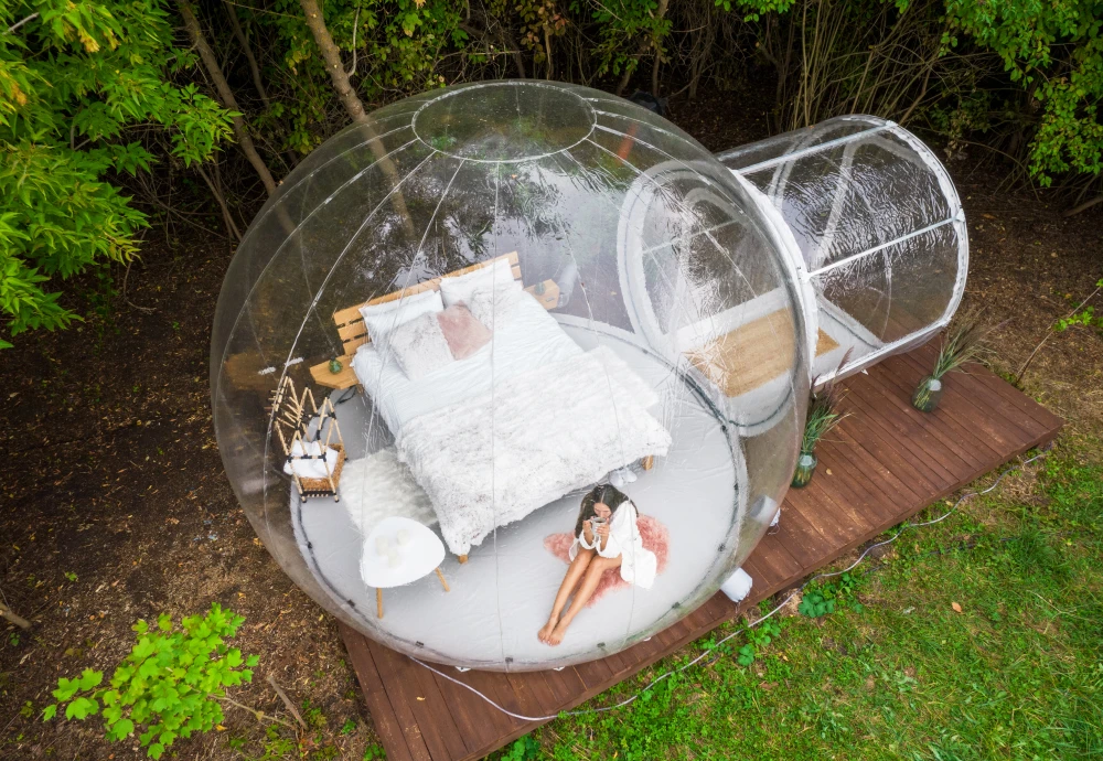 inflatable clear bubble tent