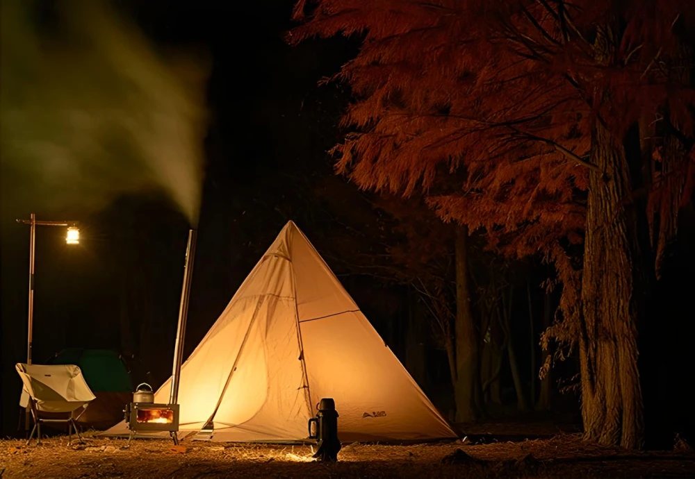 glamping teepee tent